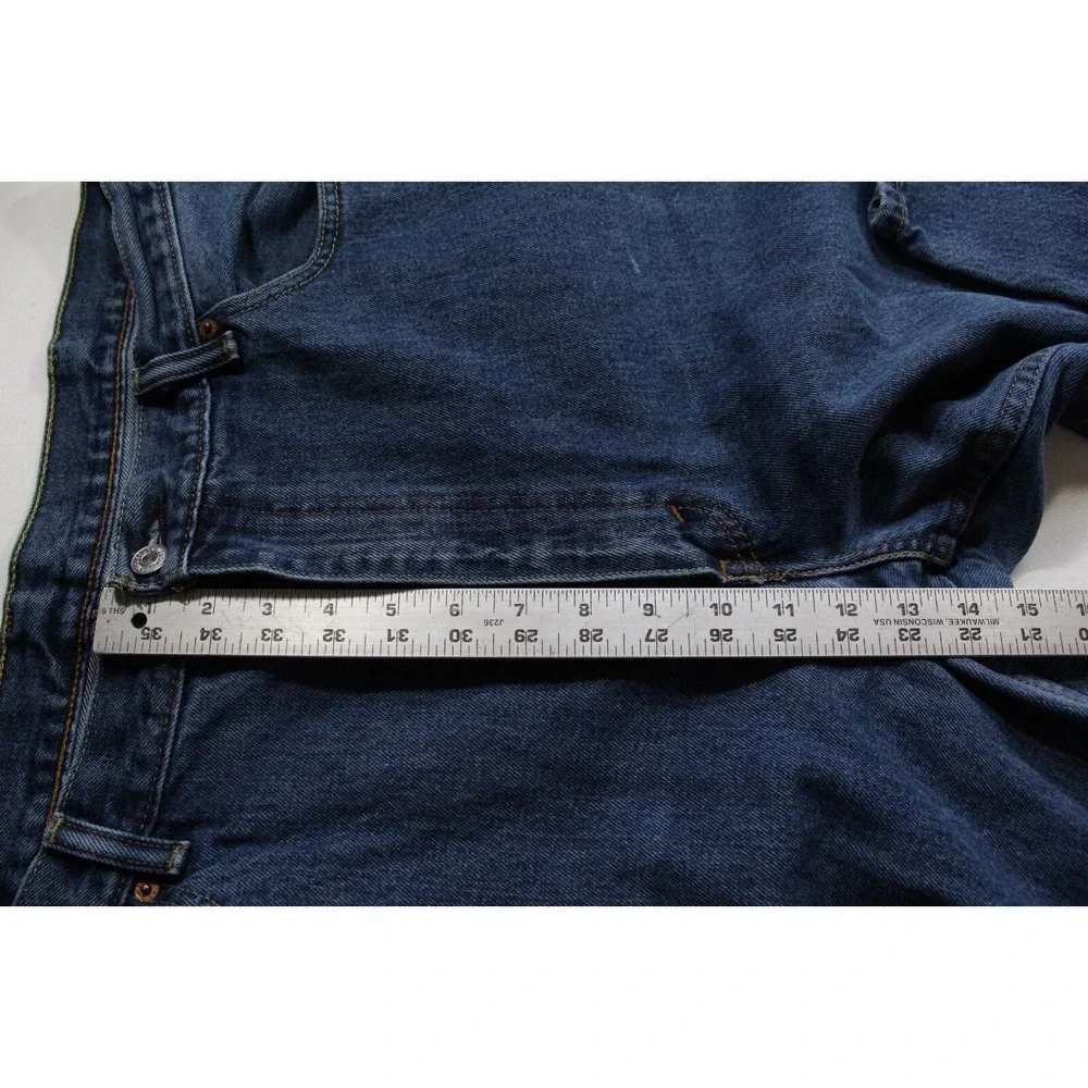 Levi's 550 Men's Jeans Size 42x31 (Tag 42x32) Blue‎ Denim Relaxed Fit Levi Pants